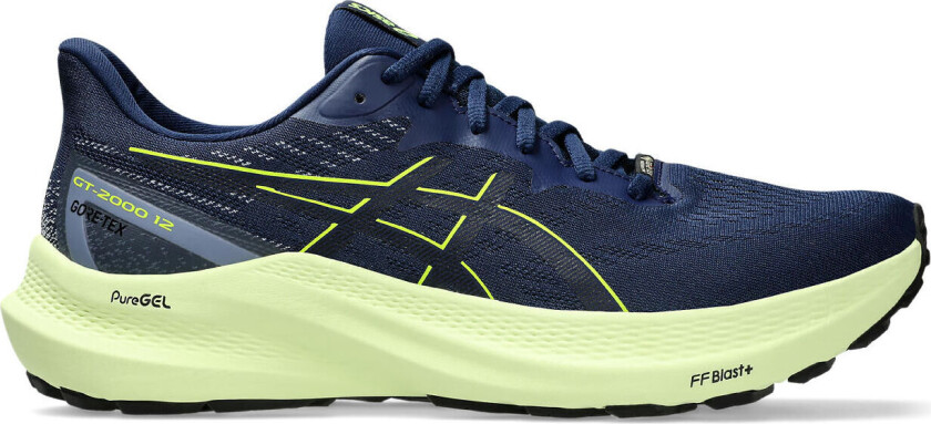Men's GT 2000 12 GORE-TEX Blue Expanse/Safety Yellow 45