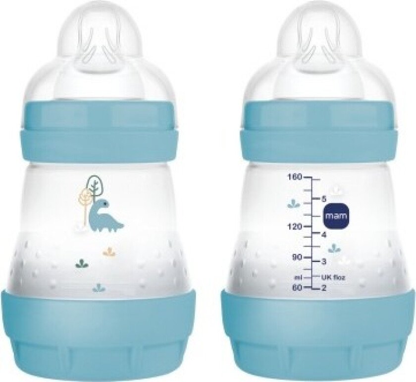 Mam, Easy Start Anti-colic, 160 Ml., Blue