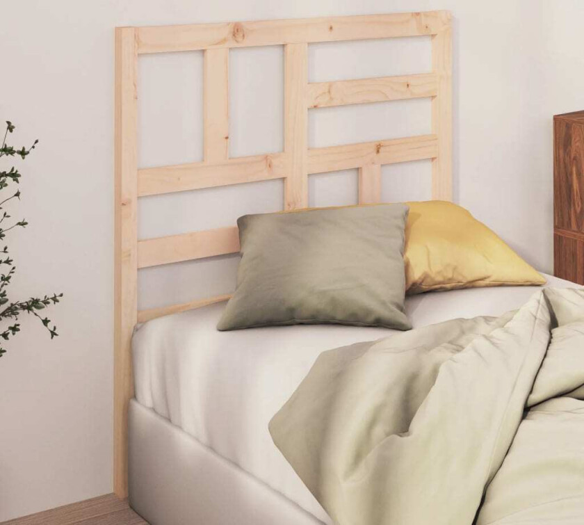 Sengegavl 106x4x104 cm heltre furu