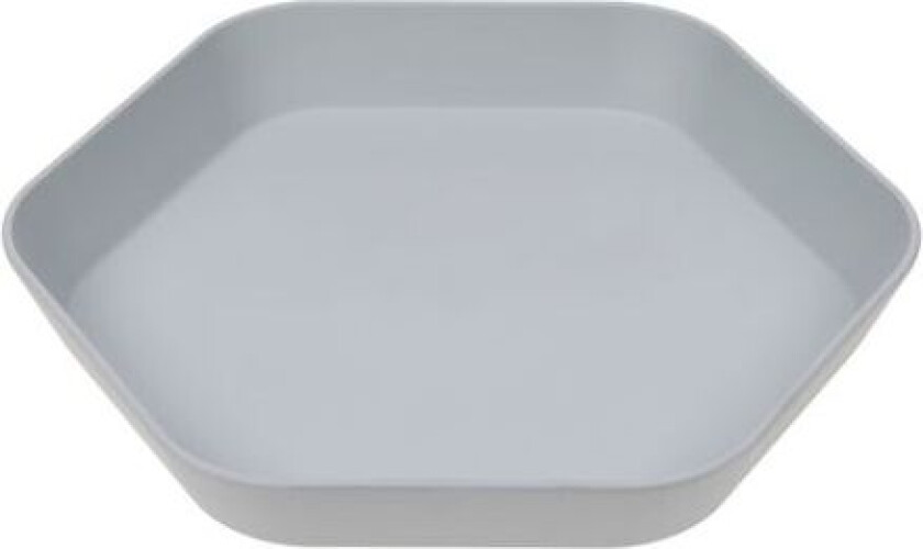 - Tallerken Geo Grey Blue