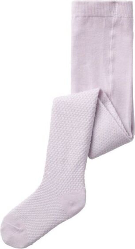 Name It - Strømpebukse i Ull Wakma Structure Lilac Ash