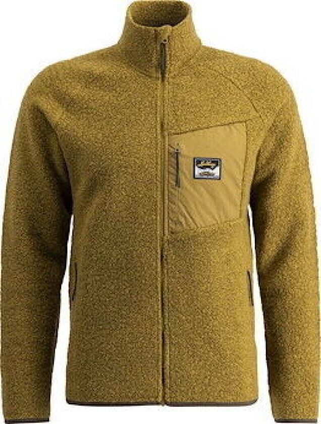 Men's Flok Wool Pile Olive L
