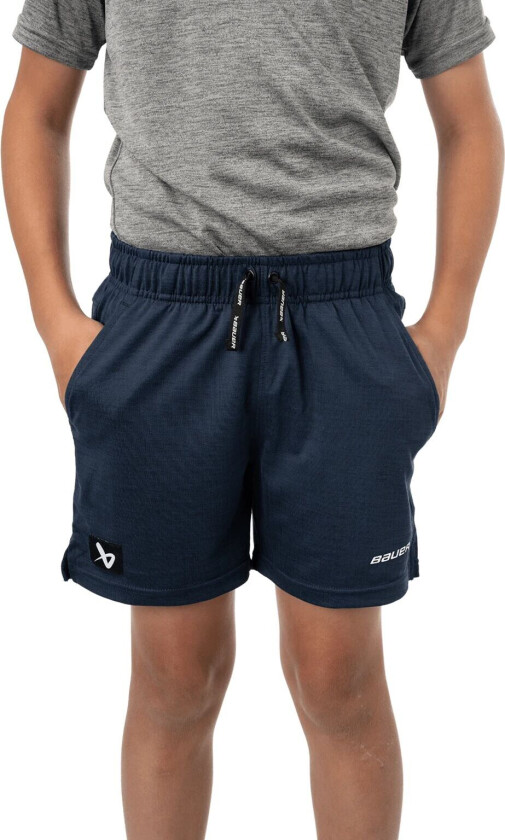 bauer S24 Team Knit Short 24/25, treningsshorts, barn navy