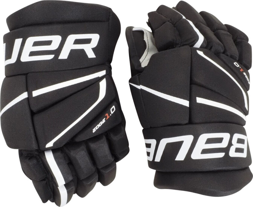 bauer S24 Vapor X-Edge 1.0 Glove 24/25, hockeyhansker, intermediate BLACK/WHITE