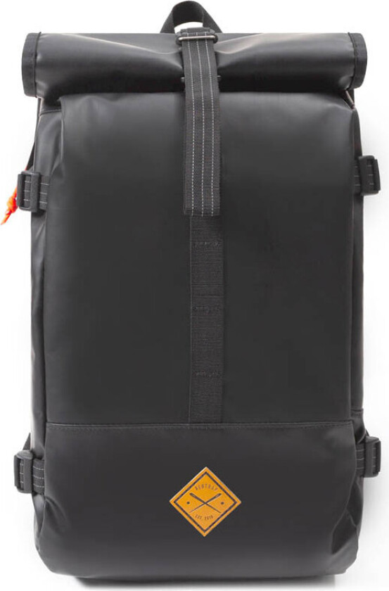 Rolltop Ryggsekk, 22 Liter, Sort