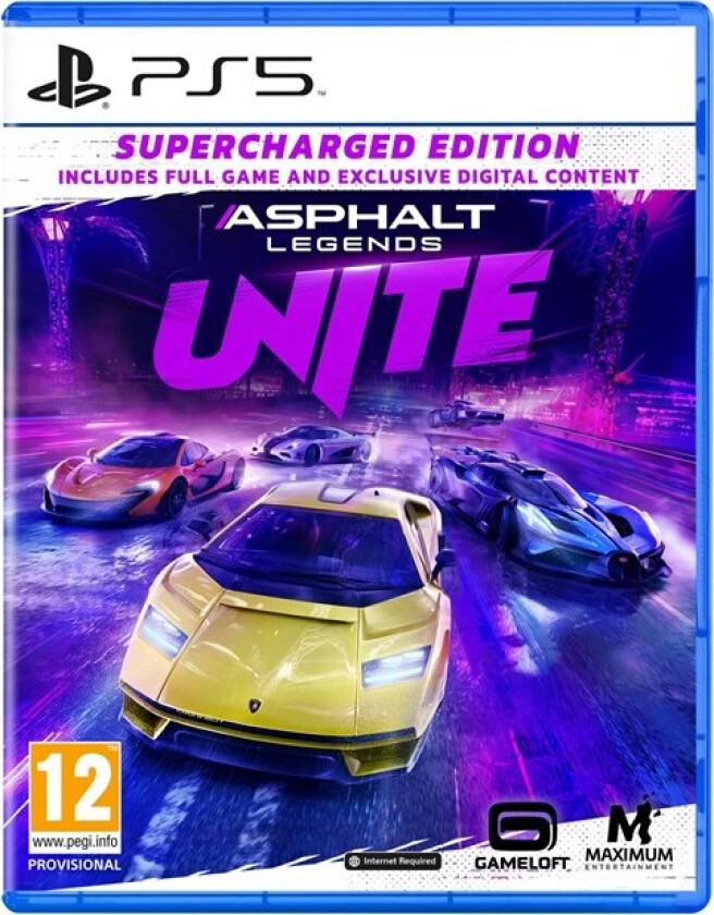 Asphalt Legends Unite (Supercharged Edition) - Sony PlayStation 5 - Racing