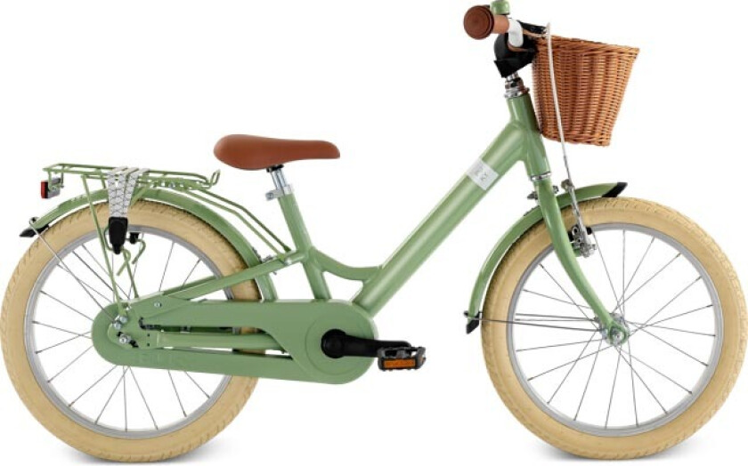Youke Classic 18"Barnesykkel Grønn