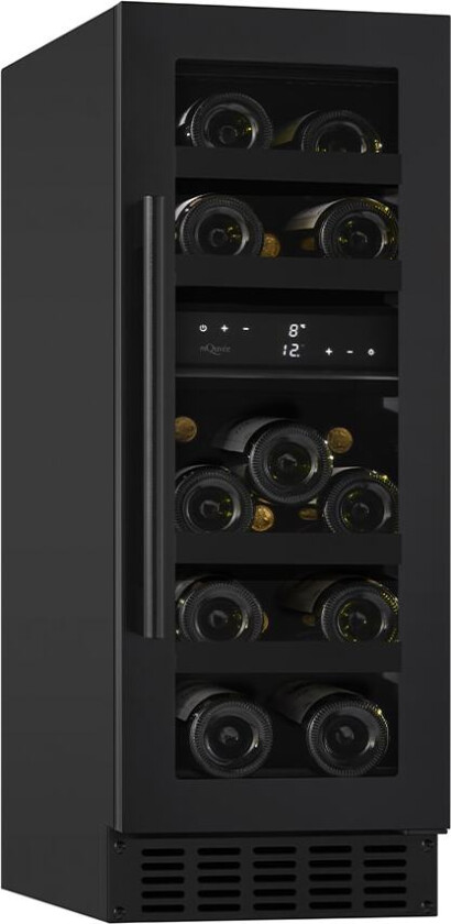 Innbyggbart vinskap - WineCave 700 30D All Black