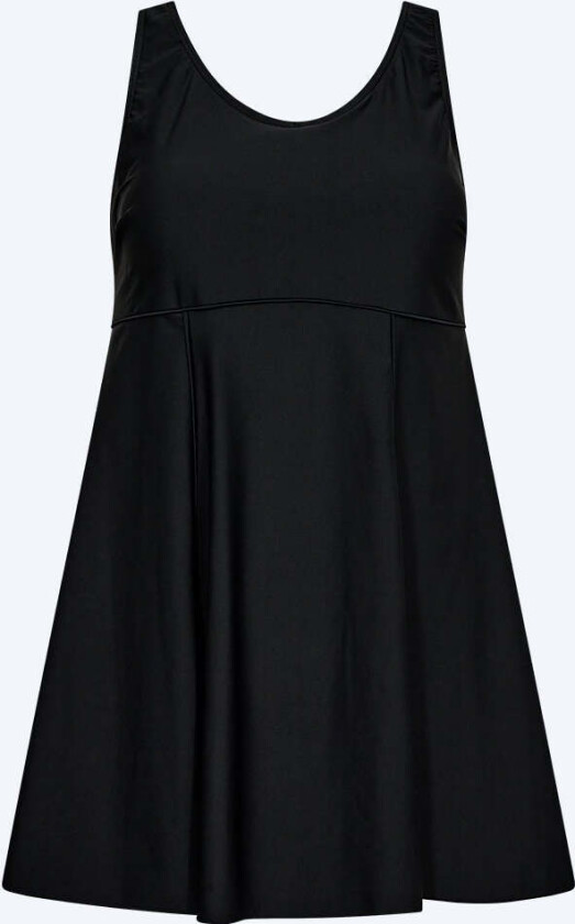 badedrakt med skjørt til damer - River - Svart - Badedrakter for damer - Kjole