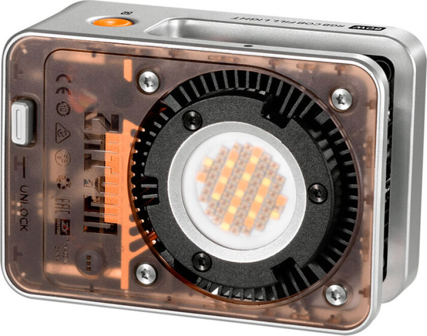 Bilde av Molus X60 Cob LED-lys for fotografering - 2700-6500K, 60W - RGB