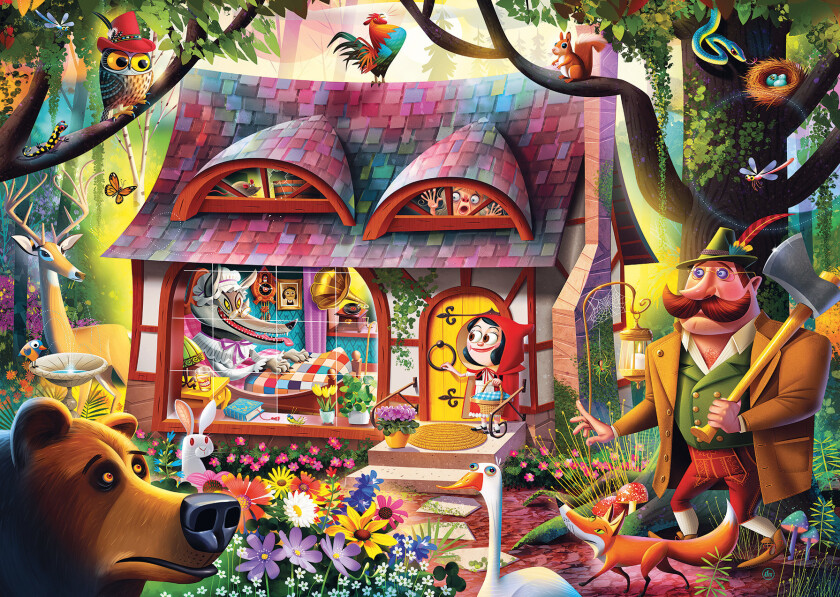 - Puzzle Come In Red Riding Hood 1000p (12000630)