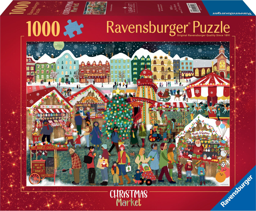 - Puzzle Christmas Market 1000p (12000729)