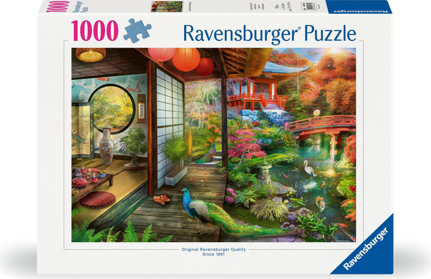 - Puzzle Japanese Garden Teahouse Kyoto 1000p (12000635)