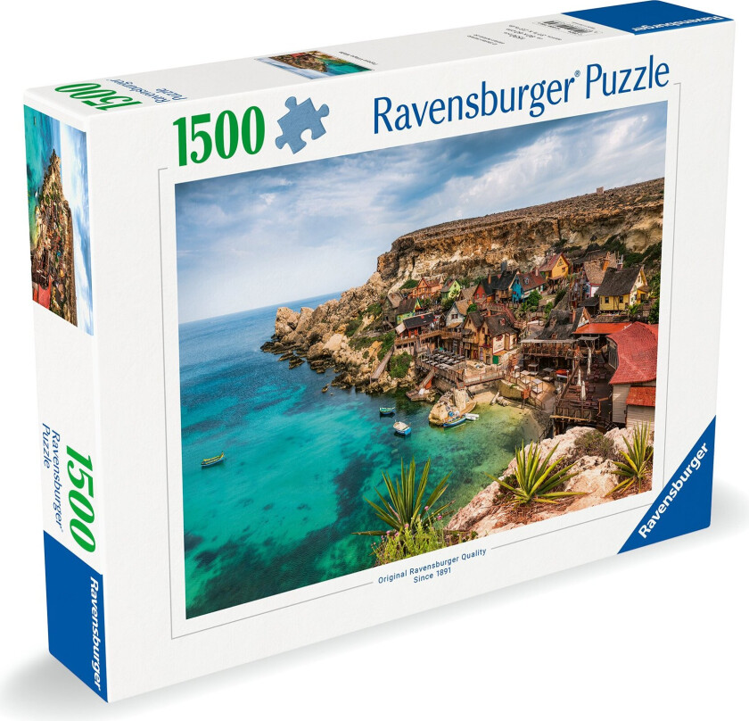 - Puzzle Popey Village Malta 1500p (12000739)