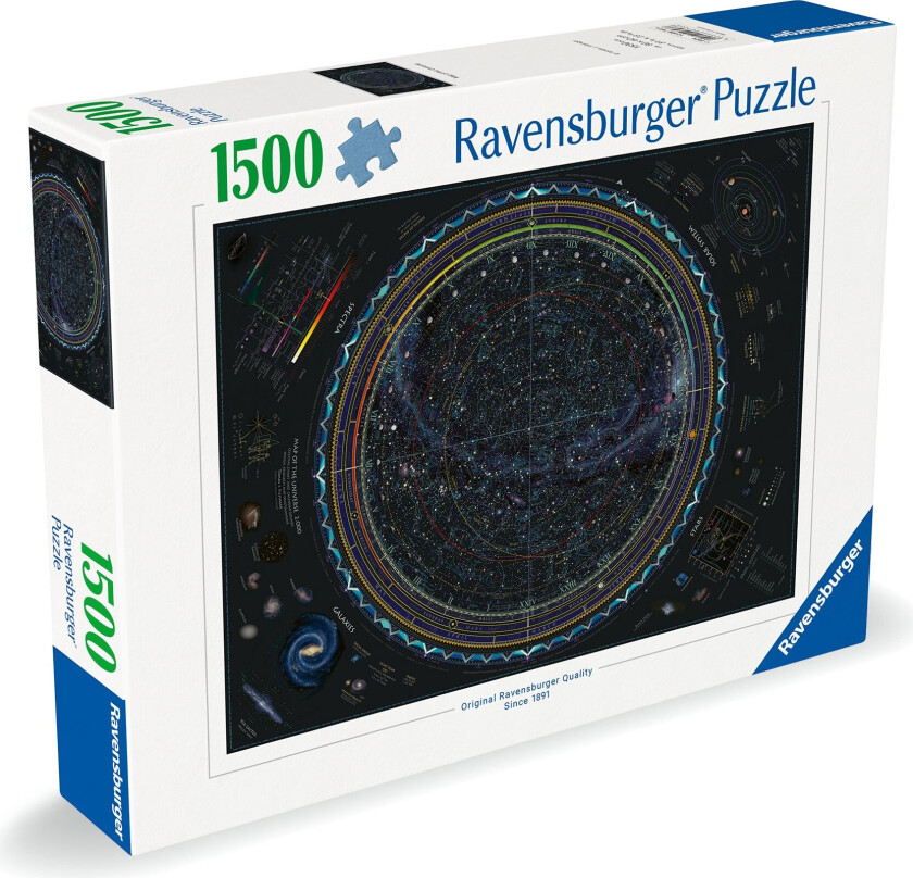 - Puzzle Map of the Universe 1500p (12000703)