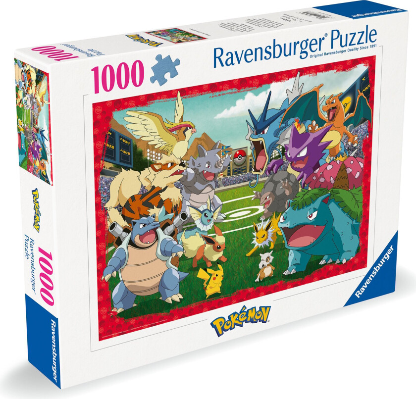 - Puzzle Pokémon Showdown 1000p (12000628)
