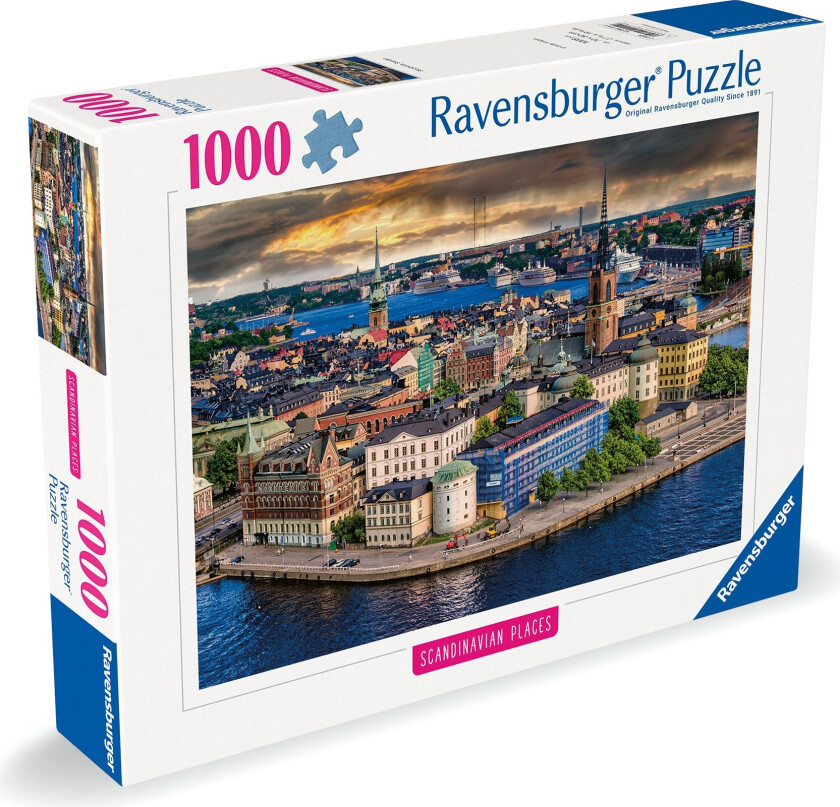 - Puzzle Scandinavian Stockholm Sweden 1000p (12000114)