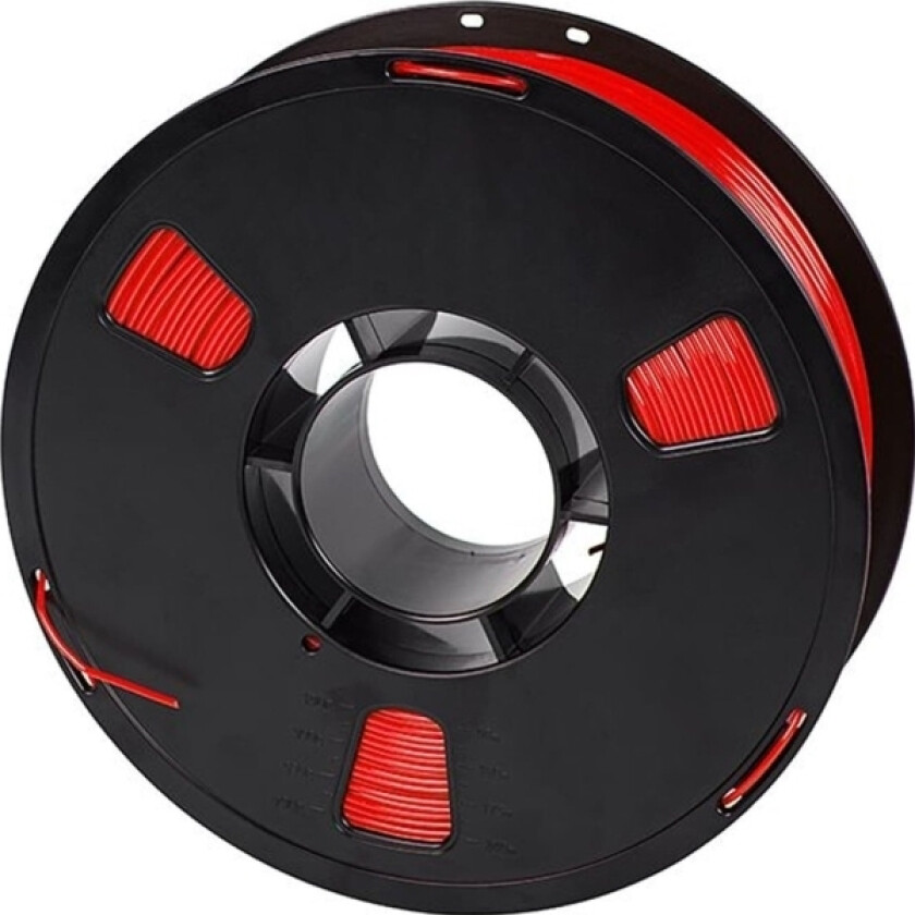 3D Blåsepenn 55-013# Pla Filament 1Kg Rød