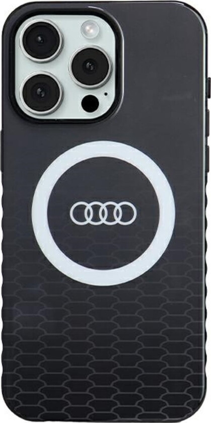 Iml Big Logo Magsafe Case Iphone 15 Pro Max 6.7" Czarny/Black Hardcase Au-Imlmip15pm-Q5/D2-Bk