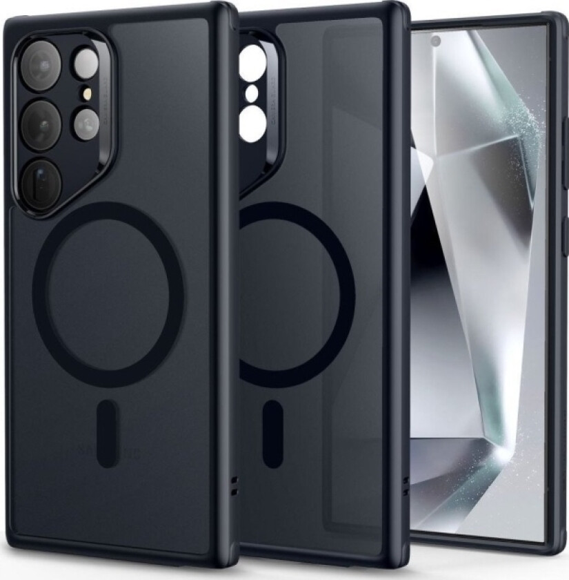 Esr Classic Hybrid Halolock-Deksel Etter Samsung Galaxy S24 Ultra - Matowo-Sort