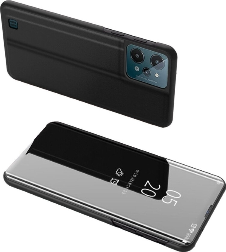 Clear View Case Etui Realme C31 Er Tilgjengelig For Klapvogner