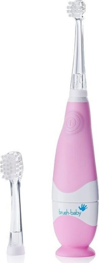 Brush Baby_Baby Sonic Sonisk Tannbørste 0-3L Rosa