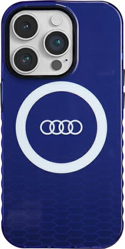 Iml Big Logo Magsafe Case Iphone 14 Pro 6.1" Niebieski/Navy Blue Hardcase Au-Imlmip14p-Q5/D2-Be