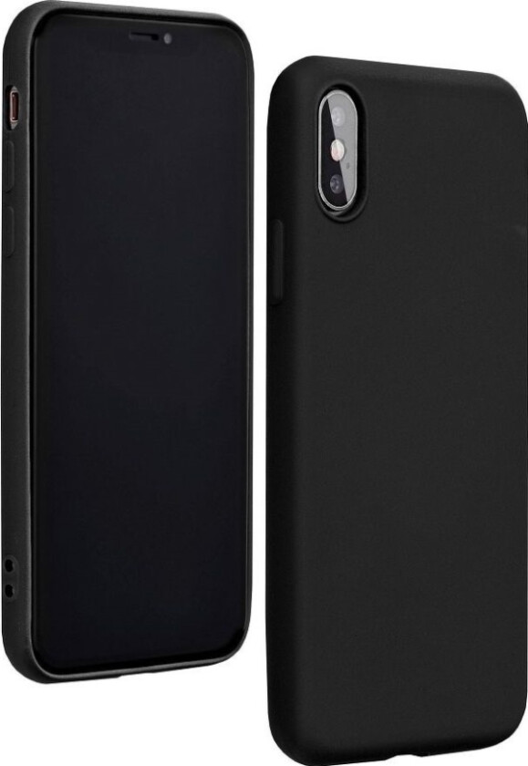 Forcell Forcell Silicone Lite-Deksel Til Samsung Galaxy A71 Svart