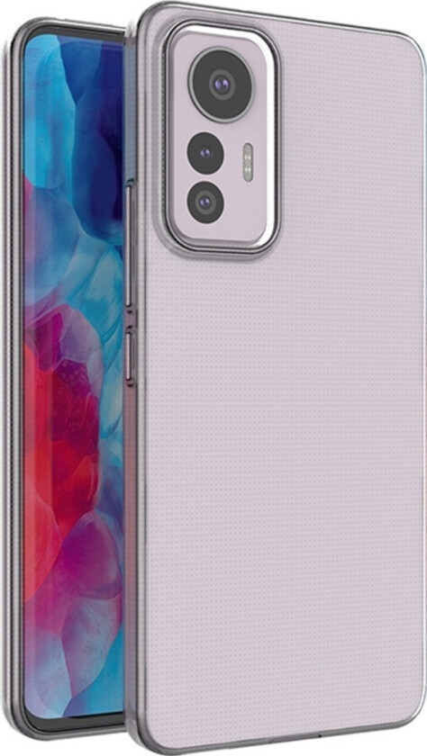 Ultra Clear 0,5 Mm Xiaomi 12 Lite Veske Tynt Gjennomsiktig Deksel