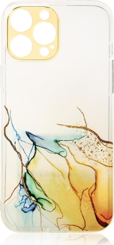 Marble Case-Deksel Til Xiaomi Redmi Note 11, Geldeksel, Marmororansje
