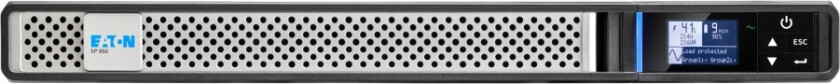 Eaton 5P 650Ir - Gen 2 - Ups (Kan Monteres I Rack) - Ac 200/208/220/230/240 V - 520 Watt - 650 Va - Enkeltfase - 9 Ah - Rs-232, Usb - Utgangskontakte