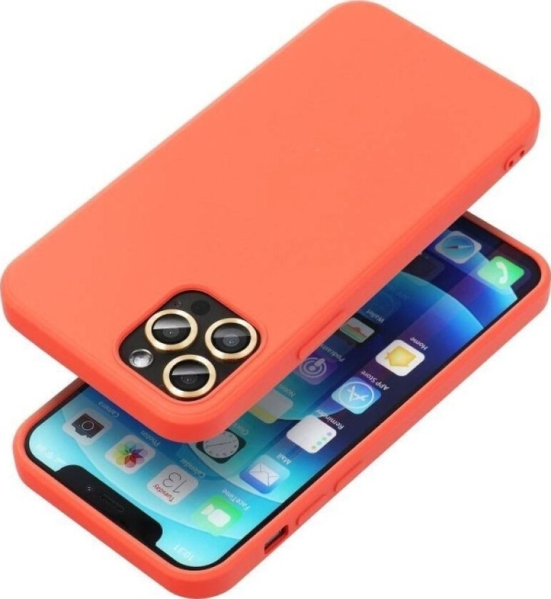 Forcell Etui Futera Forcell Silicone Lite Do Iphone 13 Róowy Case
