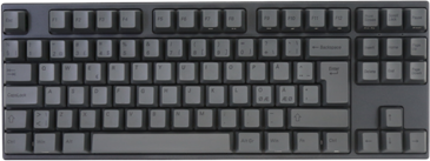 VPT88 Charcoal V3 - Wireless (Tri-Mode) - Gateron G Pro 3.0 Brown - Gamingtastatur - Uten numpad - Nordisk - Svart