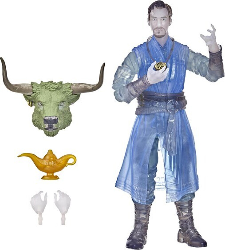 Marvel Legends Series Doctor Strange 6-inch Collectible Astral Form Doctor Strange Action Figure Toy 2 Accessories and 2 Build-A-Figure Parts