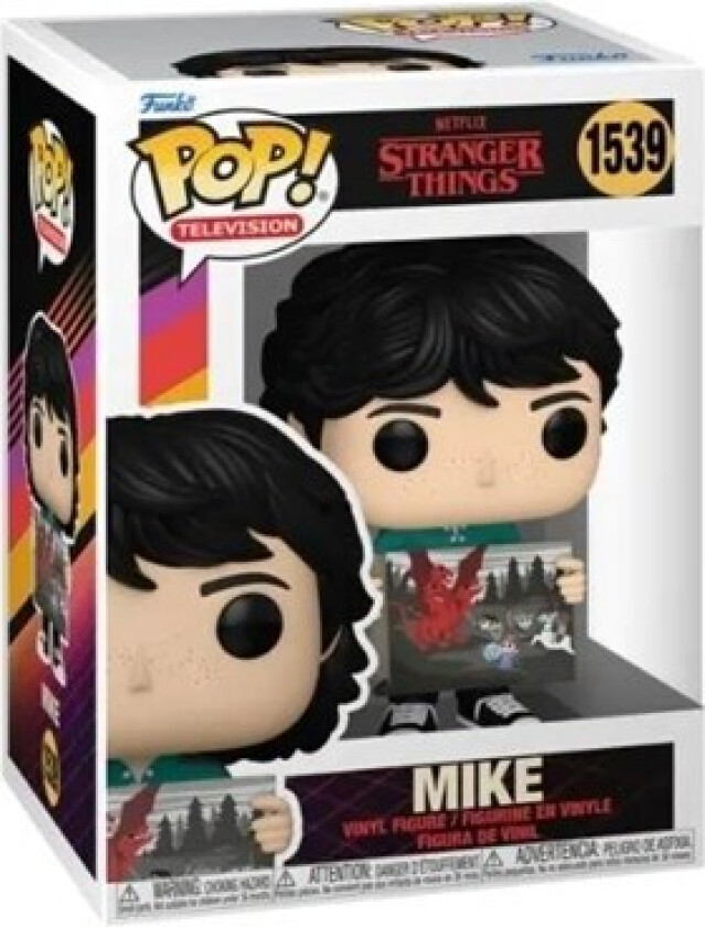 - POP Vinyl ST S4 Mike w/Will's Painting - Figur