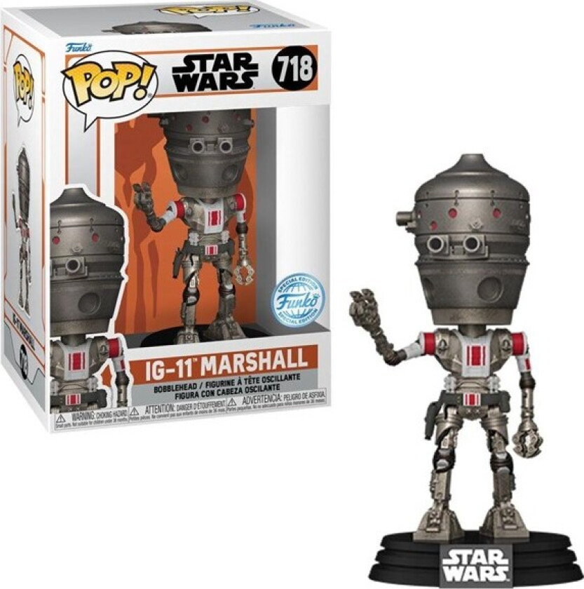 - POP Vinyl Excl MND S10 IG-11 Marshall - Figur