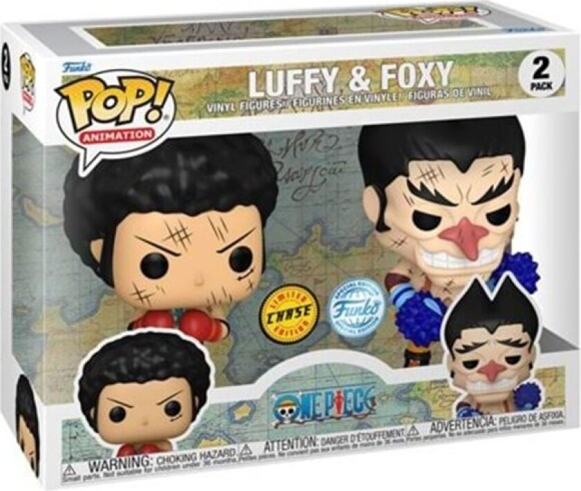 - POP 2PK Excl OP Luffy & Foxy - Figur