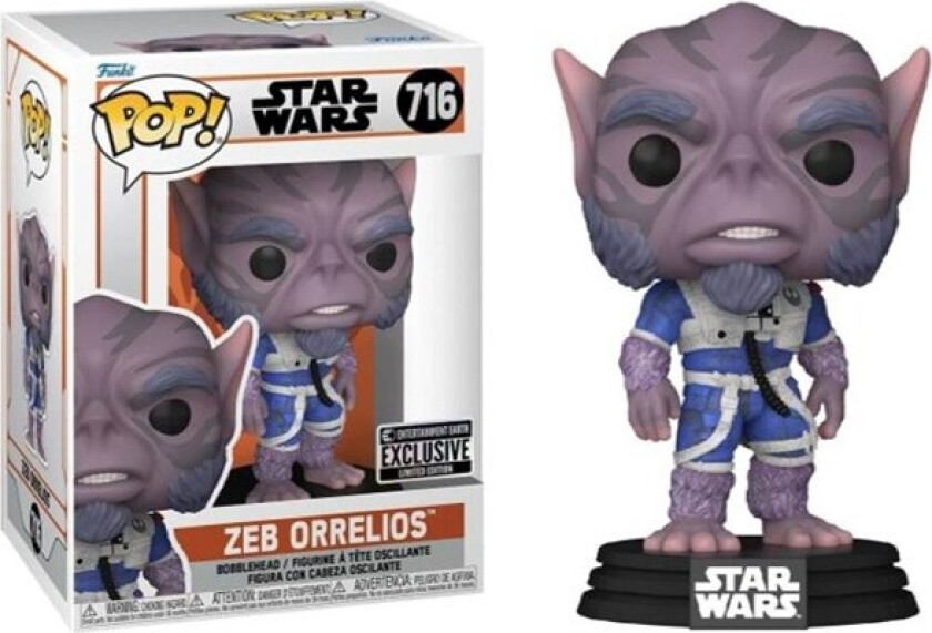 - POP Vinyl Excl MND S10 Zeb Orrelios - Figur