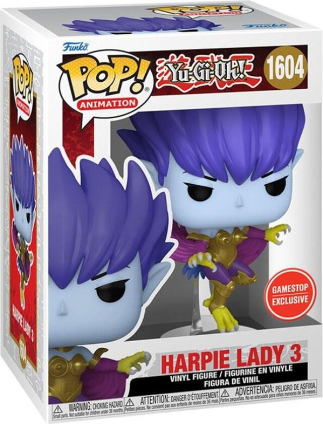 - POP Vinyl Excl YGO Harpie Lady 3 - Figur