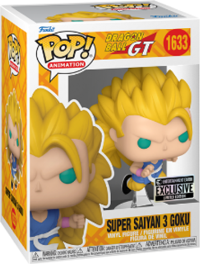 - POP Vinyl Excl DBGT Super Saiyan 3 Goku - Figur