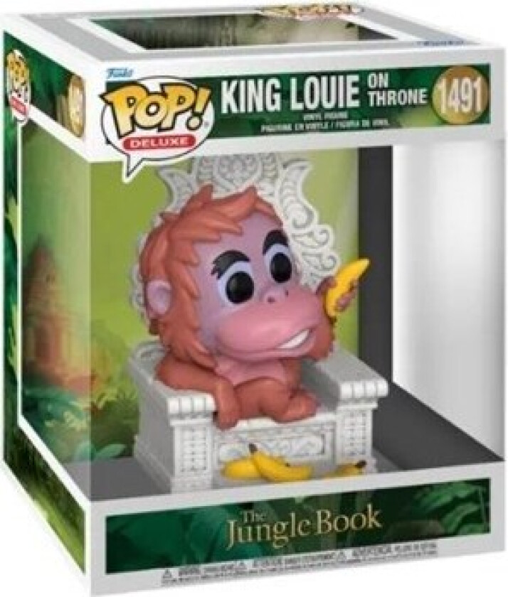 - POP Deluxe TJB S2 King Louie on throne - Figur