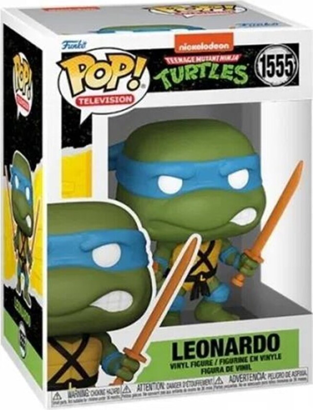 - POP Vinyl TMNT Leonardo w/CH - Figur