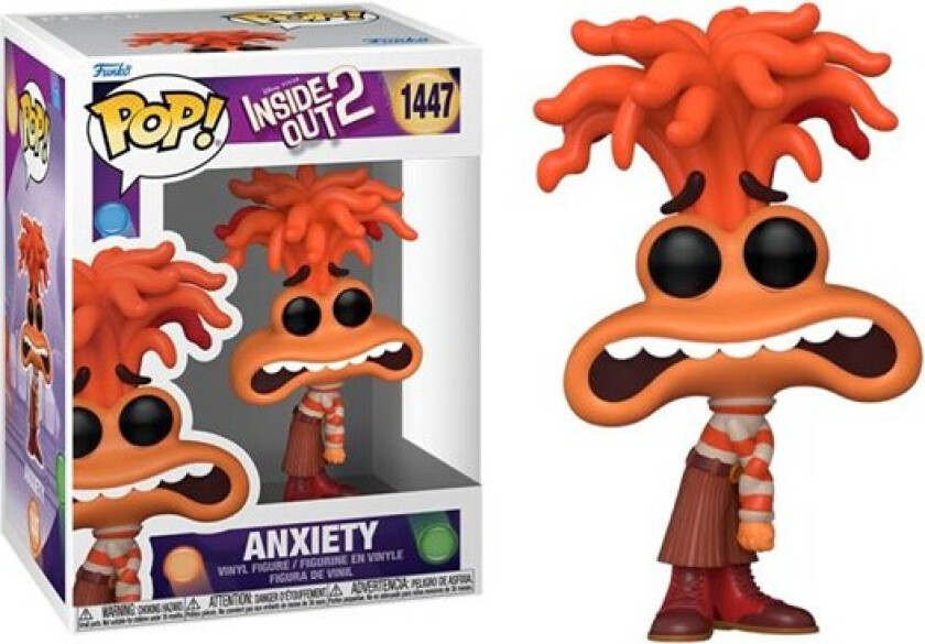 - POP Vinyl Inside Out Anxiety - Figur
