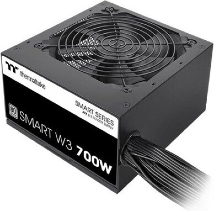 SMART W3 700W Strømforsyning (PSU) - 700 Watt - 120 mm - ATX - 80 Plus White sertifisert