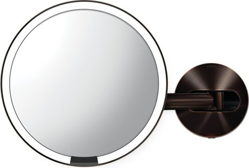 Bilde av fastkoblet veggmontert sensor speil, mørk bronse