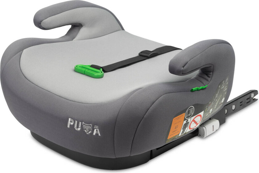 Caretero Puma Bilsete - I-SIZE, ISOFIX, 125-150cm - Grå