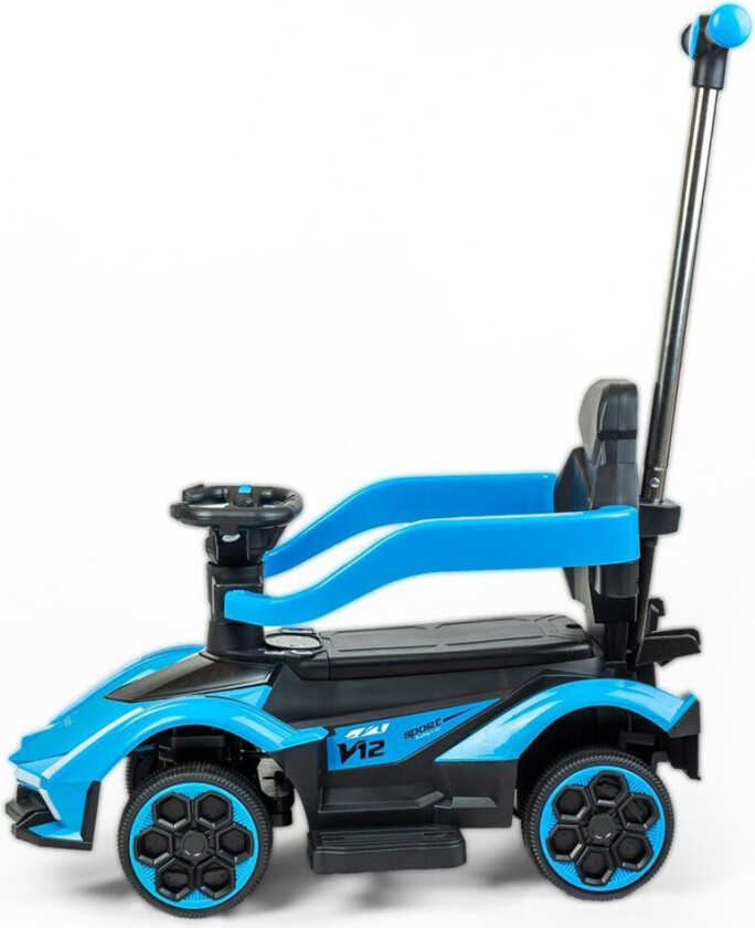 Baby Mix Walker med håndtak - Maks 30 kg - Blå