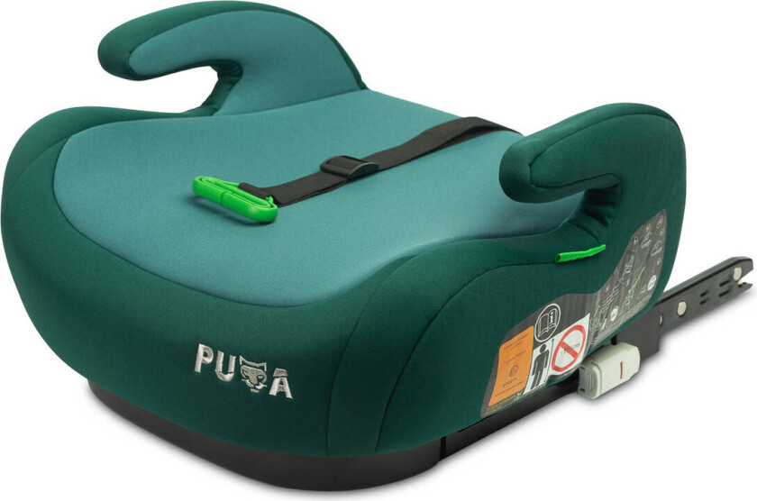 Caretero Puma Bilsete - I-SIZE, ISOFIX, 125-150cm - Grønn