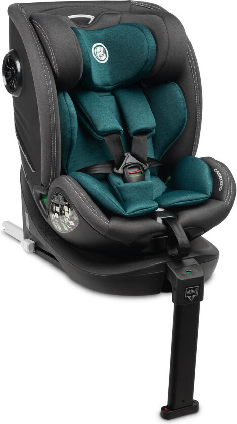 Caretero Fortis bilsete - I-SIZE, ISOFIX, 5-punktssele, 40-150 cm - Grønn