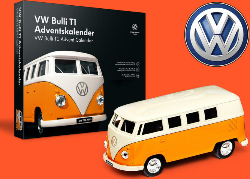 Volkswagen-folkevognbuss julekalender